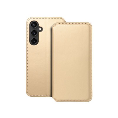 Husa Samsung Galaxy S23 FE, Tip carte, Piele Ecologica, Gold